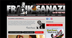 Desktop Screenshot of franksanazi.com
