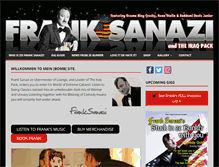 Tablet Screenshot of franksanazi.com